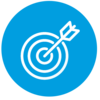 Zertifikat-Icon mit Pfeil